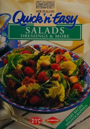 Cover of: New Zealand quick 'n' easy salads, dressings & more