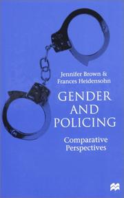 Gender and policing by Frances Heidensohn, Jennifer M. Brown