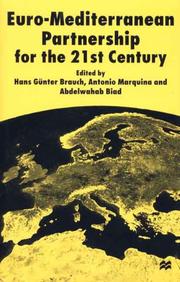 Cover of: Euro-Mediterranean partnership for the 21st century