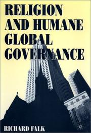 Cover of: Religion and Humane Global Governance
