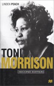 Cover of: Toni Morrison by Linden Peach, Linden Peach