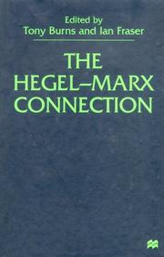 Cover of: The Hegel-Marx Connection by 