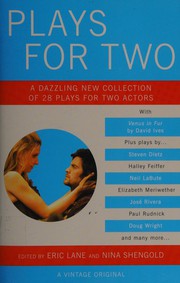 Cover of: Plays for Two by Eric Lane, Nina Shengold