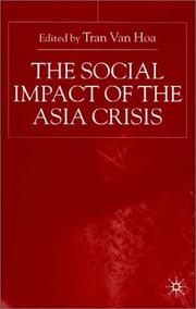 Cover of: The Social Impact of the Asia Crisis