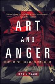 Cover of: Art and anger by Ilan Stavans