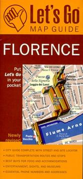 Cover of: Let's Go Map Guide Florence (2nd Ed) (Let's Go: Map Guides)
