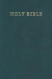 Cover of: The New Revised Standard Version Large Print Edition (Anglicized Text) (Bible Nrsv)