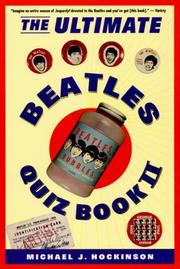 Cover of: The Ultimate Beatles Quiz Book II