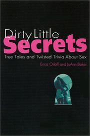 Cover of: Dirty Little Secrets | Erica Orloff