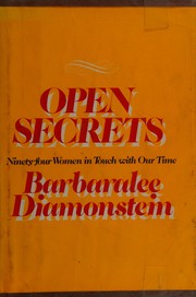 Cover of: Open secrets; ninety-four women in touch with our time.
