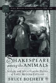 Shakespeare among the animals by Bruce Thomas Boehrer