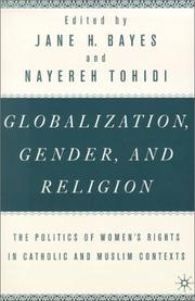 Cover of: Globalization, Gender, and Religion by 