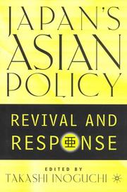 Cover of: Japan's Asian Policy by Inoguchi, Takashi.