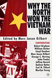 Cover of: Why The North Won The Vietnam War | Marc Jason Gilbert