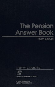 Cover of: The Pension Answer Book