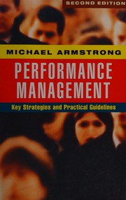 Cover of: Performance management by Michael Armstrong