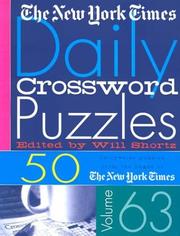Cover of: The New York Times Daily Crossword Puzzles Volume 63 by New York Times