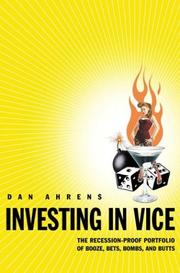 Investing in Vice by Dan Ahrens