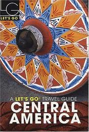 Cover of: Let's Go Central America 9th Edition (Let's Go Central America)