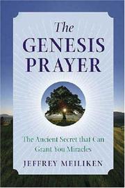 Cover of: The Genesis Prayer by Jeffrey Meiliken