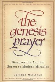 The Genesis Prayer by Jeffrey Meiliken