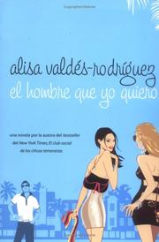 Cover of: El hombre que yo quiero