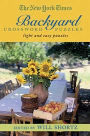 Cover of: The New York Times Backyard Crossword Puzzles: Light and Easy Puzzles
