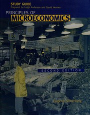 Cover of: Principles of Microeconomics by Leigh Anderson