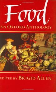 Cover of: Food: an Oxford anthology