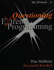 Cover of: Questioning Extreme programming
