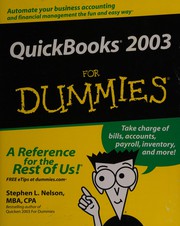 Cover of: QuickBooks 2003 for dummies