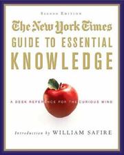 Cover of: The New York Times Guide to Essential Knowledge, Second Edition by New York Times