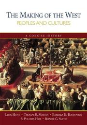 Cover of: The making of the West: peoples and cultures : a concise history