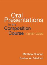 Cover of: Oral Presentations in the Composition Course: A Brief Guide