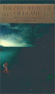Cover of: The Oxford book of death by D. J. Enright