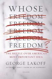 Cover of: Whose Freedom? by George Lakoff