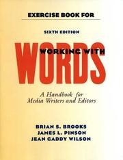 Cover of: Exercise Book for Working With Words