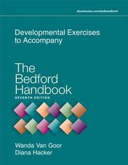 Cover of: Developmental Exercises to Accompany The Bedford Handbook