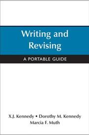 Cover of: Writing and Revising: A Portable Guide