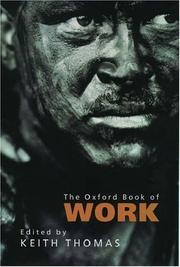 Cover of: The Oxford book of work