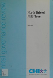 Cover of: Report of a clinical governance review at North Bristol NHS Trust: May 2002