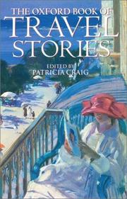 Cover of: The Oxford book of travel stories