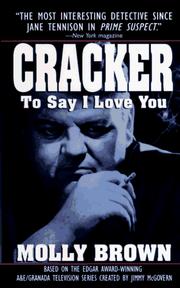 Cover of: Cracker: To Say I Love You (Cracker)
