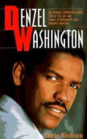 Cover of: Denzel Washington by Chris Nickson