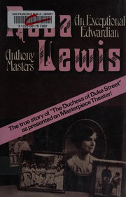 Cover of: Rosa Lewis, an exceptional Edwardian by Masters, Anthony