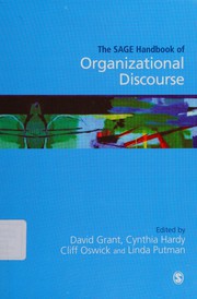 Cover of: The Sage handbook of organizational discourse