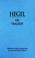 Cover of: Hegel on tragedy