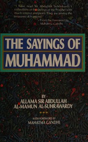 Cover of: The sayings of Muhammad
