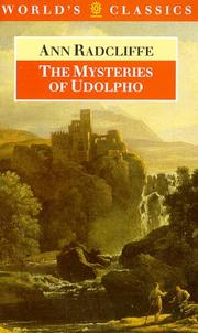 Cover of: Mysteries of Udolpho (Oxford English Novels) by Ann Radcliffe