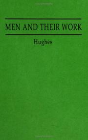 Cover of: Men and their work